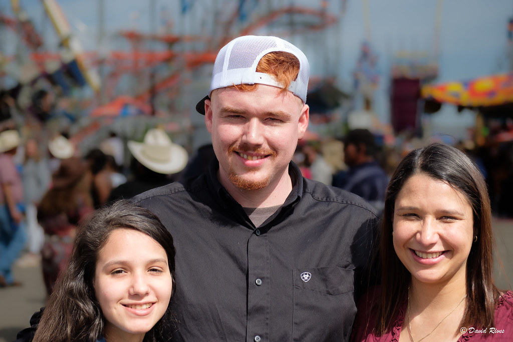 Smiling family